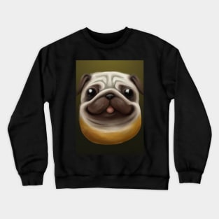 Potato Dog Face Crewneck Sweatshirt